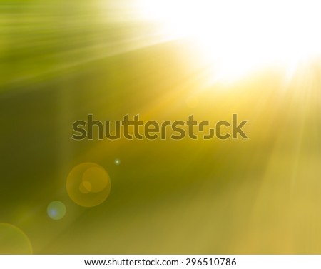 Abstract blurred beautiful morning light background