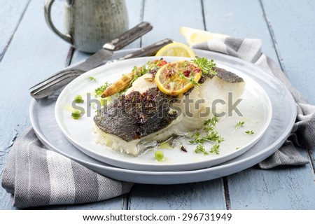 grilled halibut 