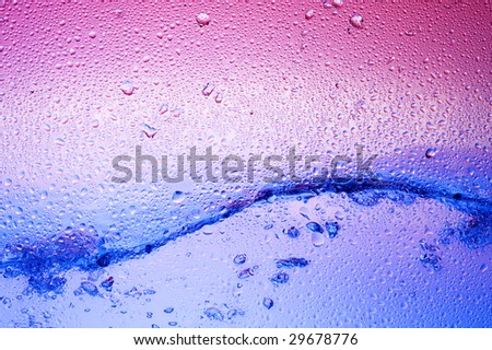Background with splashing water