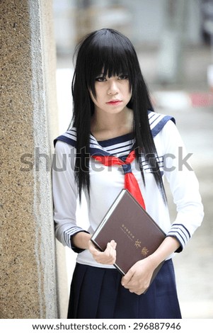 japanese asian schoolgirl 