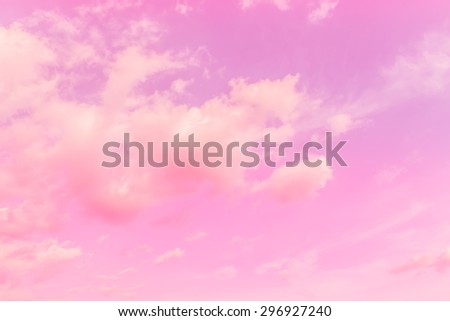 soft cloud background with gradient colorful