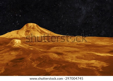 Surface of Mars - Elements of this Image Furnished by NASA