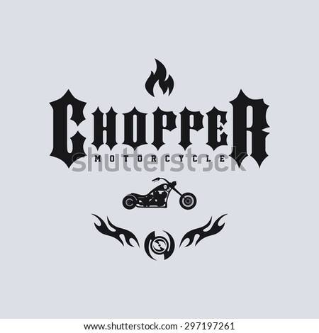 chopper motorcycle 
