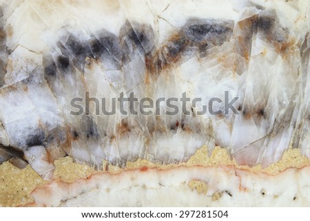 Marble texture. Black and blue stone background.