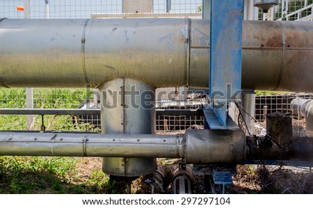 Steam Pipeline by stainless steel