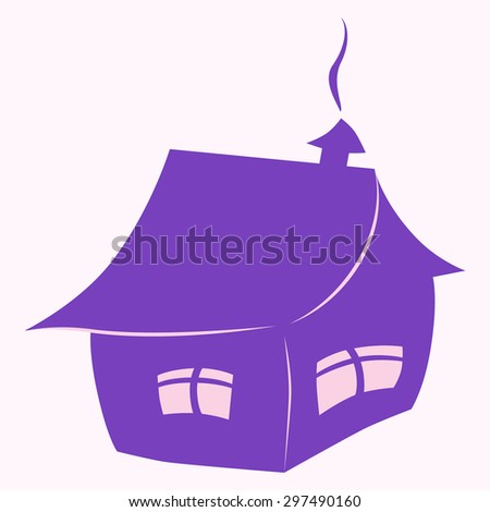 small house logo silhouette