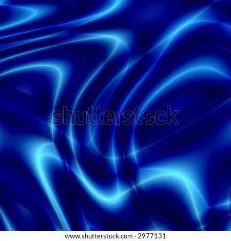 Blue liquid fantasy background