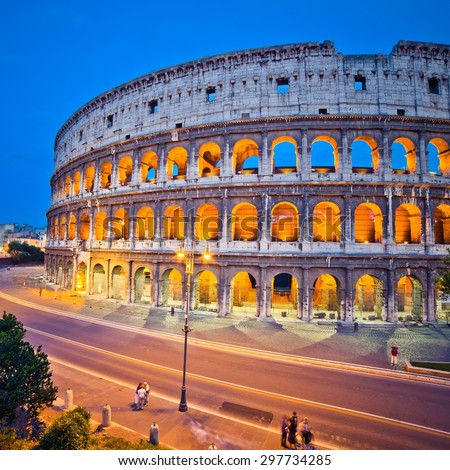 Colosseum, Rome - Italy Royalty-Free Stock Photo #297734285