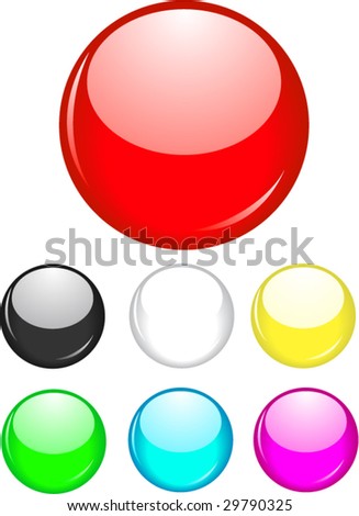 Glossy Vector Buttons