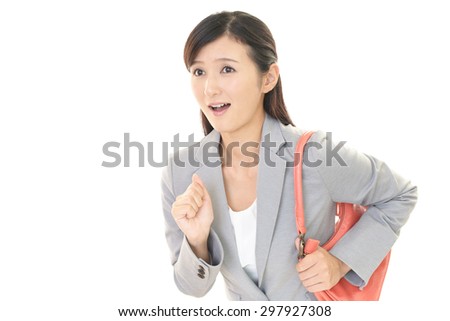 Woman with bag