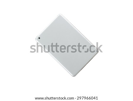 back tablet silver