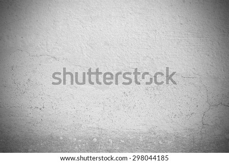 Black and white grunge wall background and texture for any design
