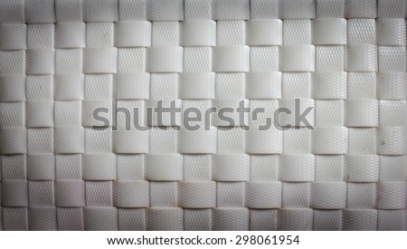 white basket weave pattern