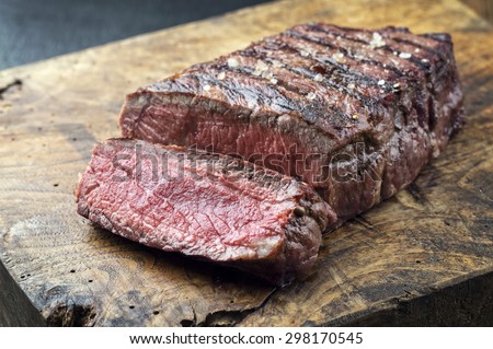 Sirloin Steak Royalty-Free Stock Photo #298170545