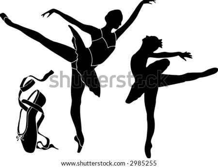 Ballet Vector Silhouettes