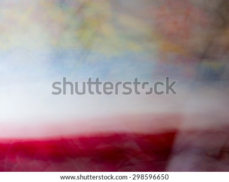 The digital blur Abstract picture. The ship sails.
