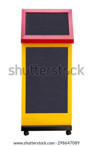 Sign Chalk Board