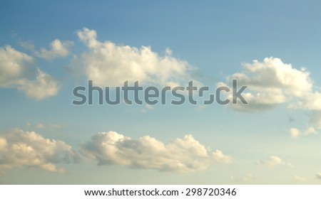 white clouds in the blue sky, wallpapers
