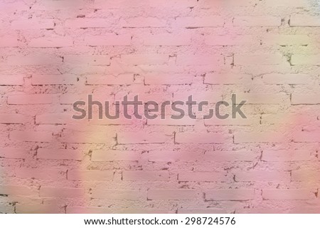 Vintage Blur and colorful background brick wallpaper