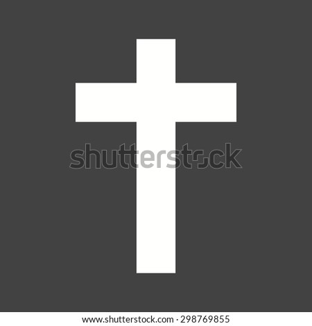 Cross, sign, jesus icon vector image.Can also be used for easter, celebration, observances and holidays. Suitable for mobile apps, web apps and print media.