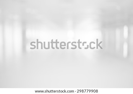 Abstract Blur white room  for background Royalty-Free Stock Photo #298779908