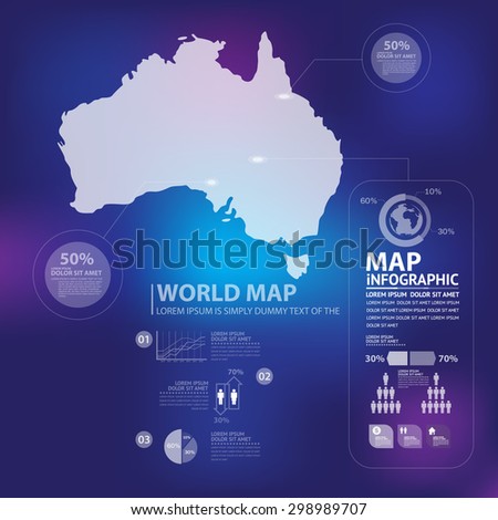 map infographic