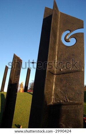 New Zealand sculptures, Hyde Park Corner - London