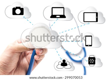Stethoscope with cloud link all technology