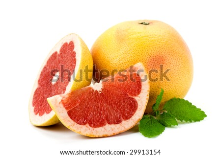 grapefruit on the white scene colour pink rapid crop harvesting isolated nurture red tropical healthy item fluid cartography mature vitality healing okay appetite tender segment soft warm nourishment