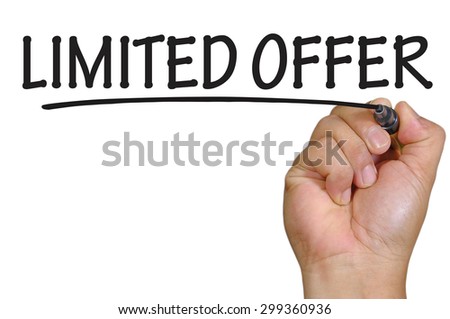 The hand writing limited offer