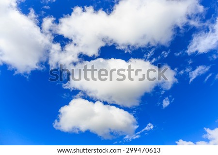 nice cloud blue sky day