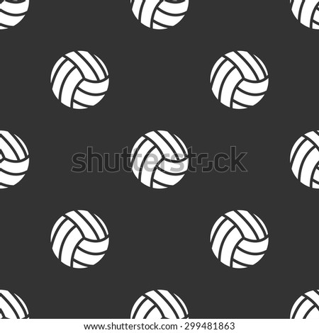 seamless pattern with Volleyball