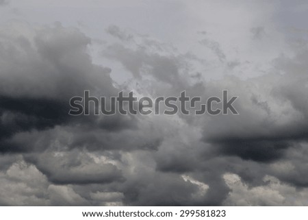 sky clouds storm