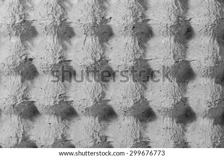 Egg carton surface,  texture and pattern background