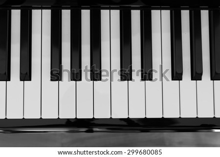 Playing Piano (Selective Focus)