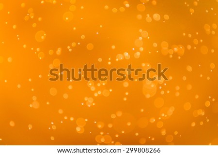 Abstract Golden bokeh background