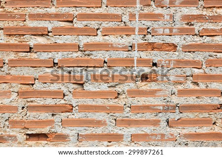 Background of brick wall texture,Background of old vintage brick wall