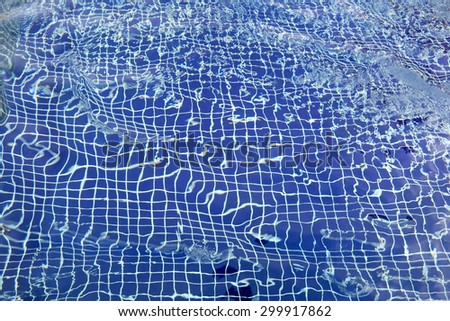 Picture of Blue Pool Water Texture