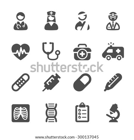 medical icon set 4, vector eps10.