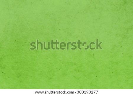 green color mulberry paper texture background.