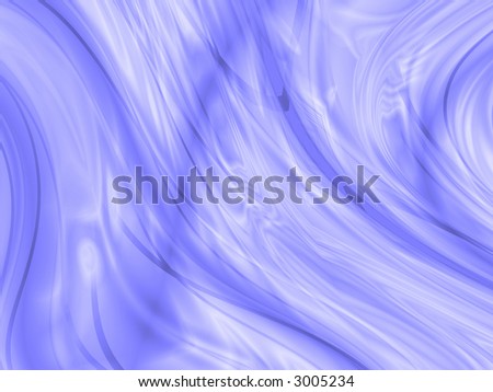 blue wavy curves, abstract background