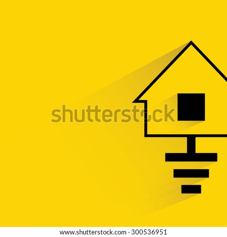electrical grounding sign Royalty-Free Stock Photo #300536951