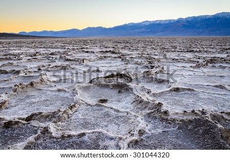 Badwater Basin at Death Valley National Park