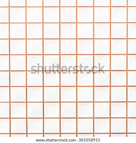 White tile wall textures background