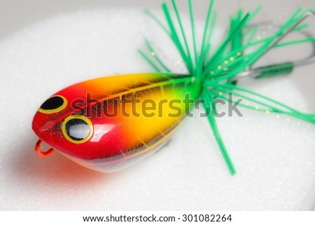 Action lure for sport fishing game