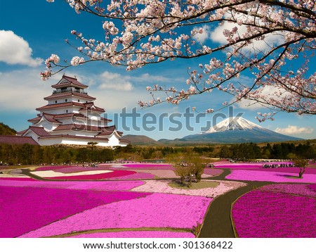 Spring Season in Japan Royalty-Free Stock Photo #301368422