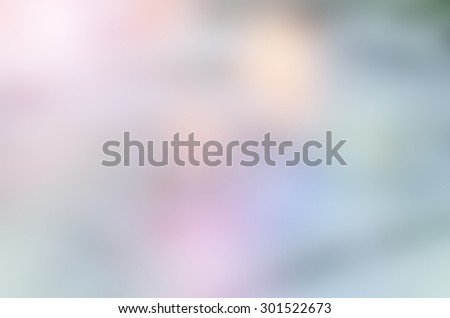 Abstract blurred defocused color image with soft light