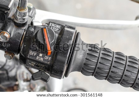 close up switch control motorcycle