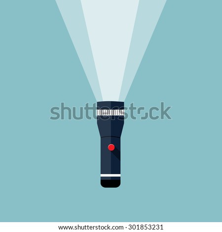 Flashlight illustration.