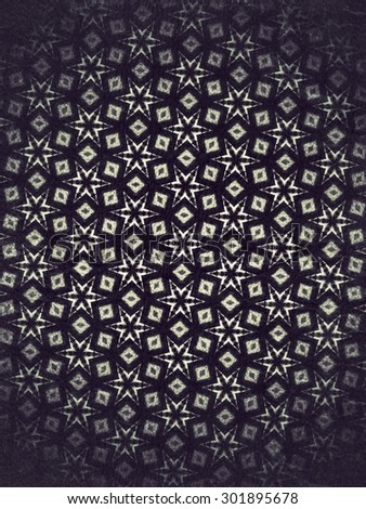 Abstract beautiful shapes pattern background vintage tone